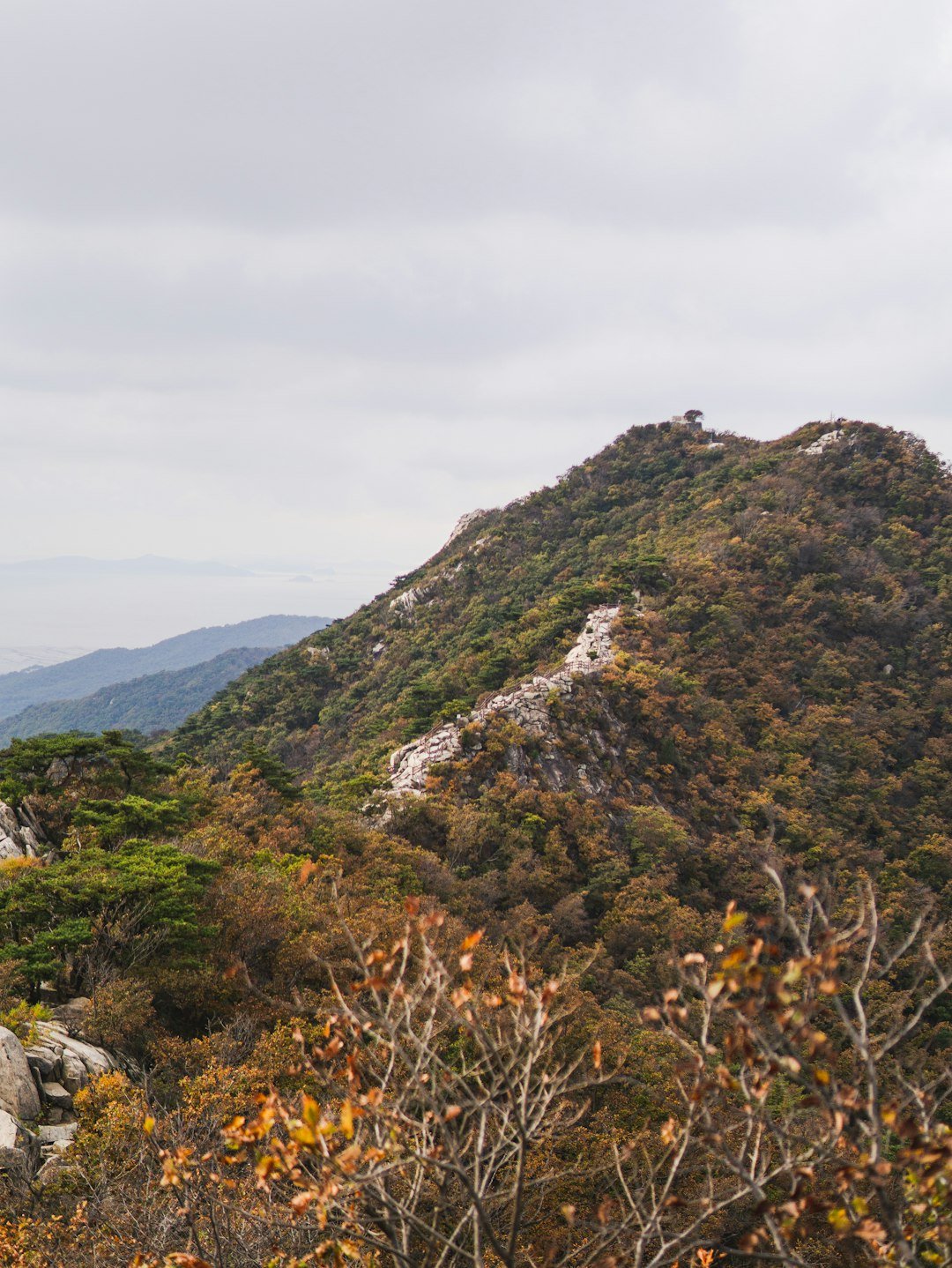 주왕산 풍경