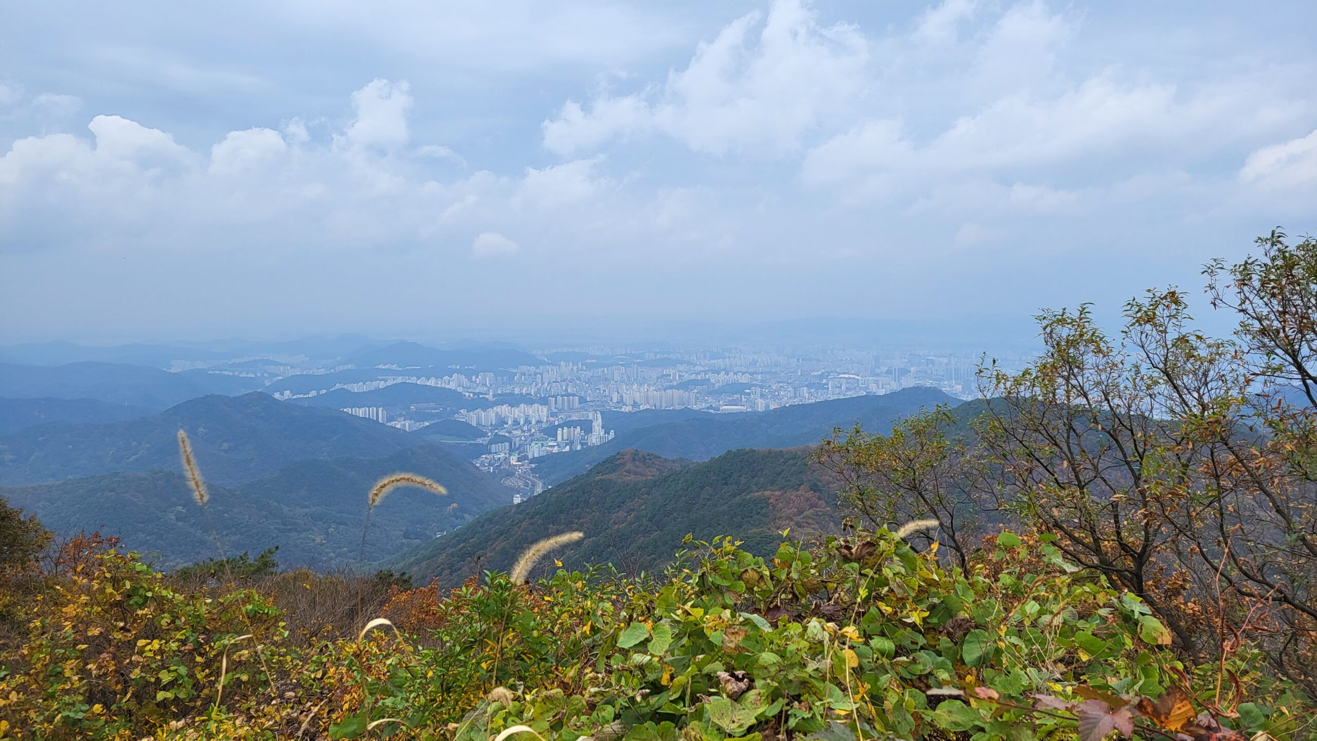 무등산 풍경